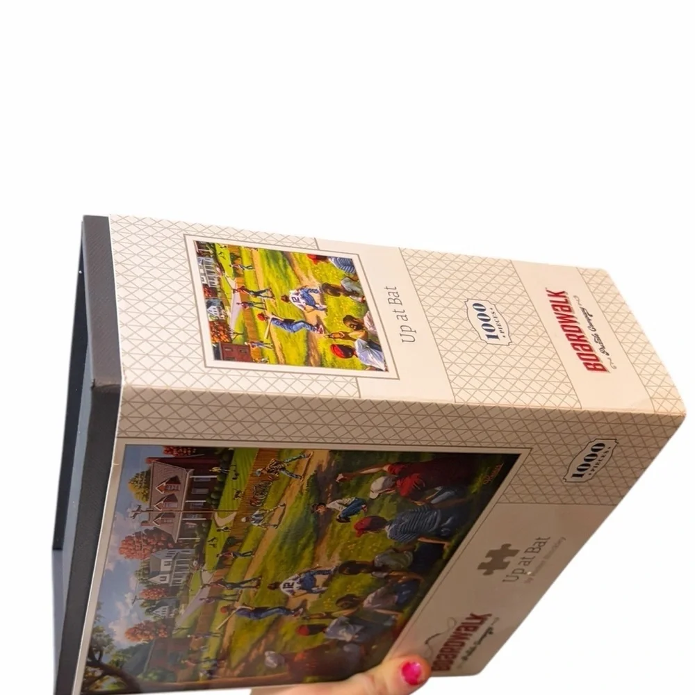 Up at Bat by Boardwalk - Jigsaw Puzzle